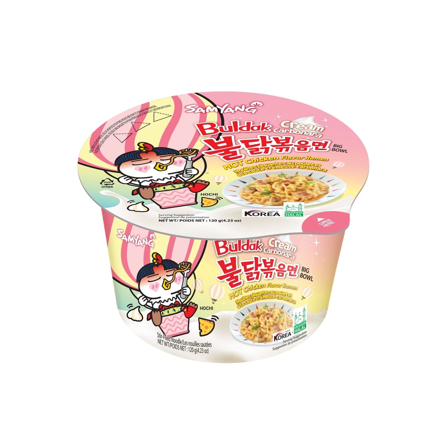 Buldak Bowl Cream Carbonara