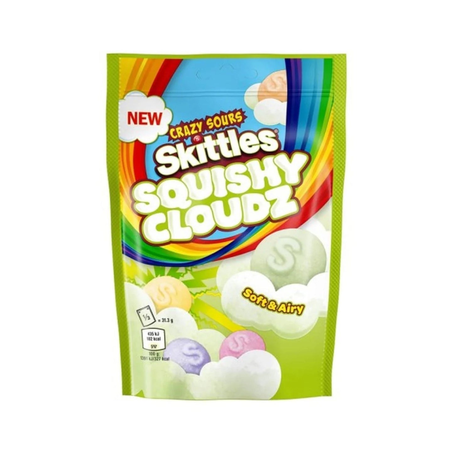 Skittles Squishy Cloudz Crazy Sours