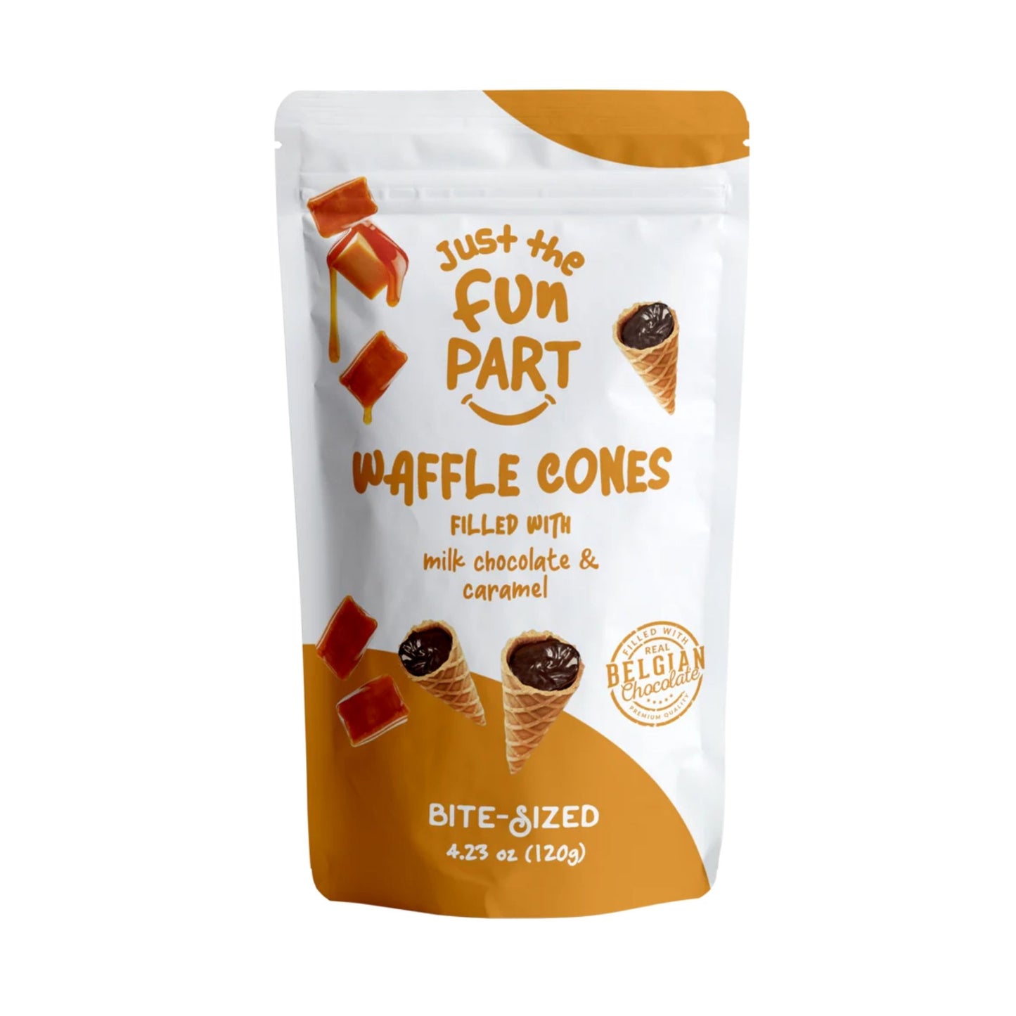 Waffle Cones Caramel