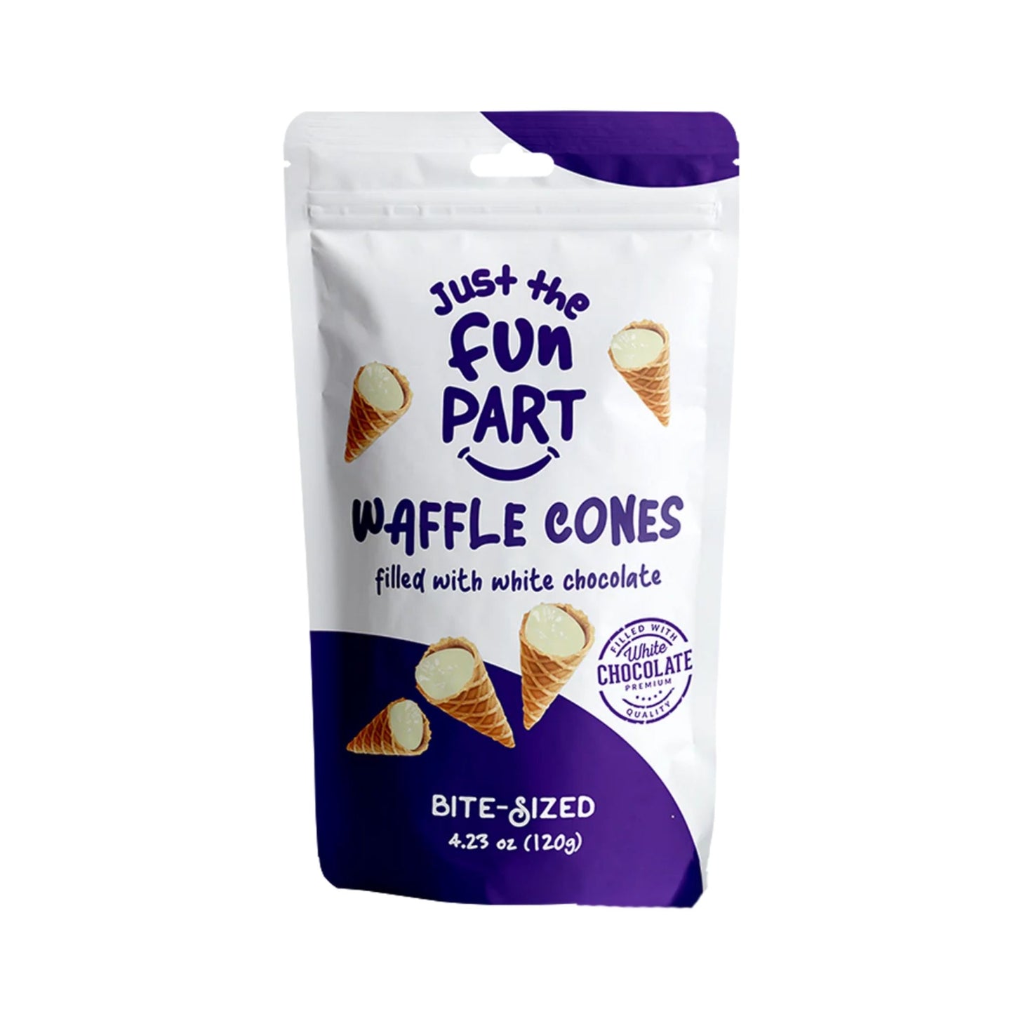 Waffle Cones White Chocolate
