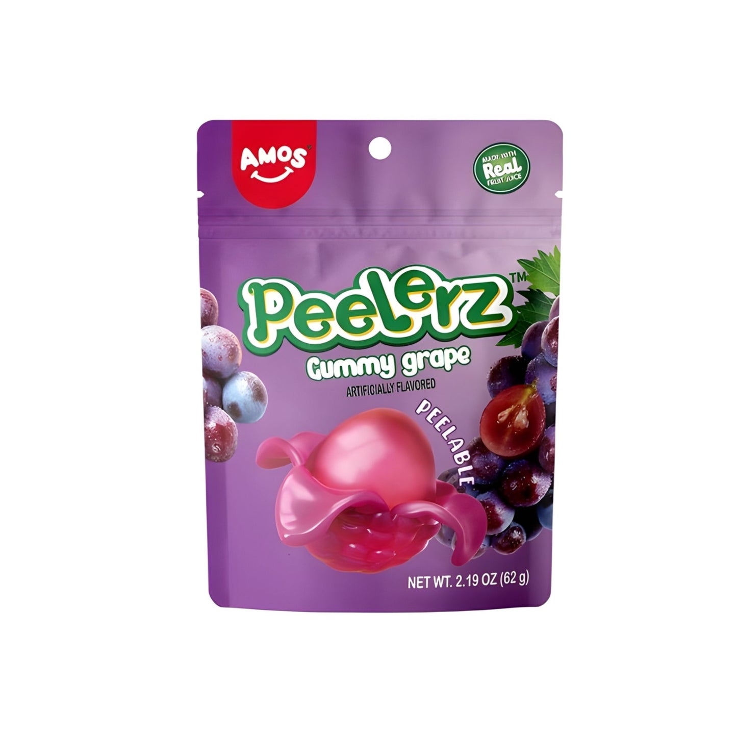 Amos Peelerz Gummy Grape