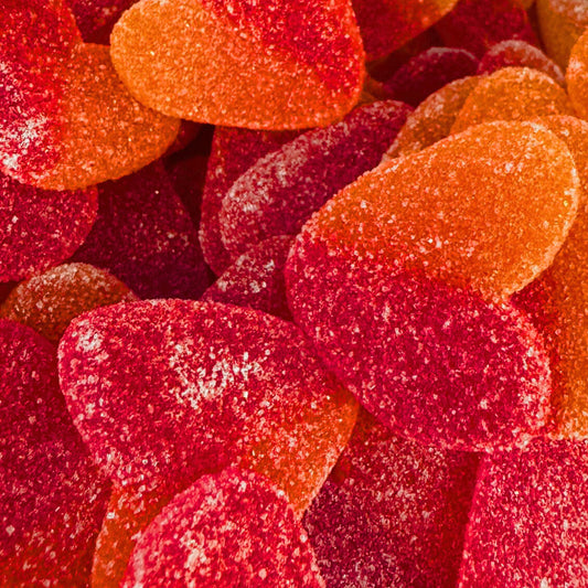 Bonbons Cœurs de Pêche