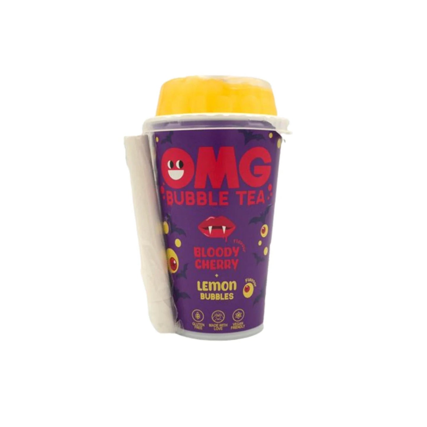 OMG Bubble Tea Bloody Cherry Lemon