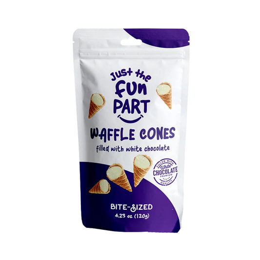 Waffle Cones White Chocolate