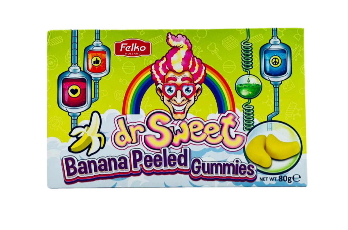 Dr Sweet Banana Peeled Gummies Dr.Sweet