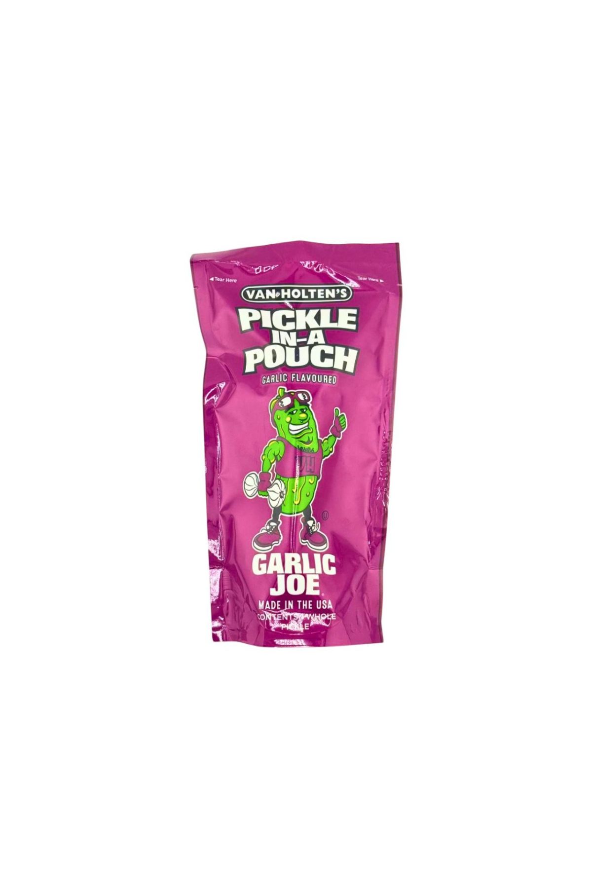 Garlic Joe – Cornichon à l’Ail Van Holten’s Amérique