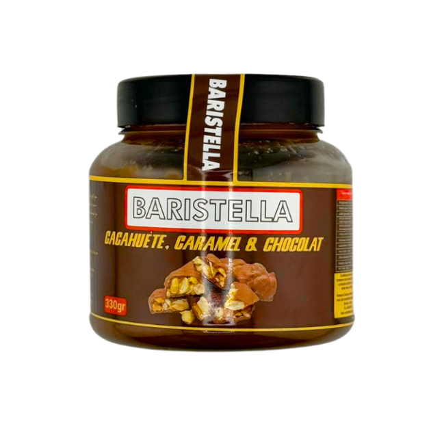 Baristella – Cachuète, caramel & chocolat Baristella