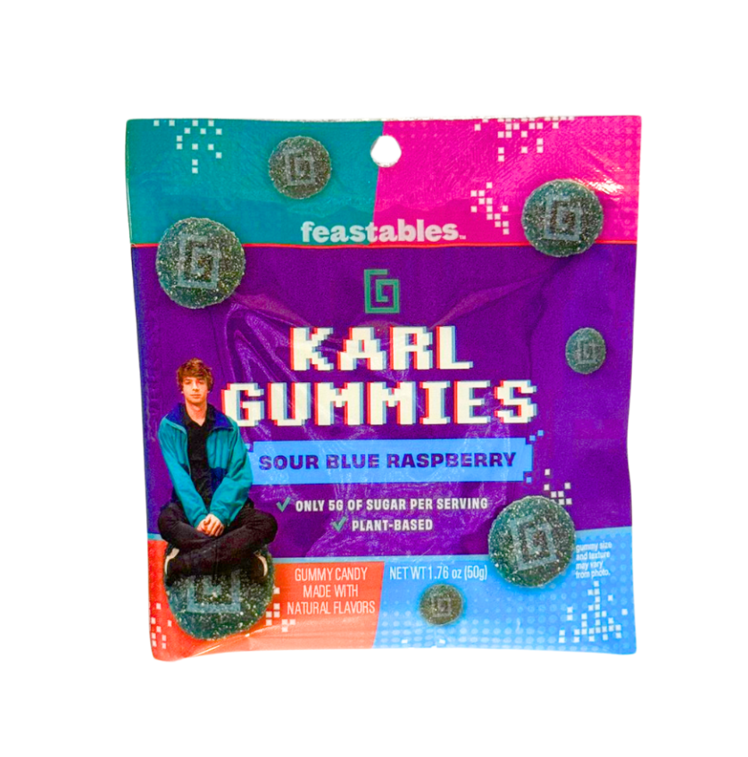 Karl Gummies – Sour Blue Raspberry Challenge