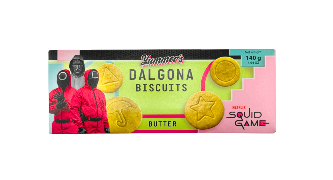 Biscuit Squid Game au Beurre Gâteaux