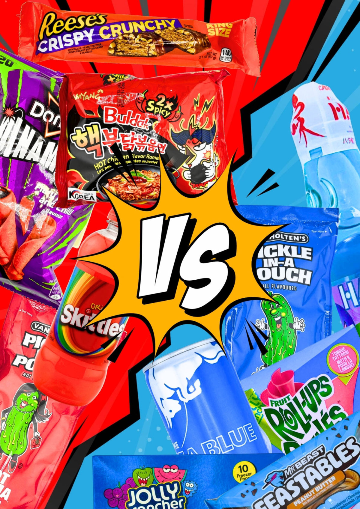 Red vs Blue Challenge Amérique