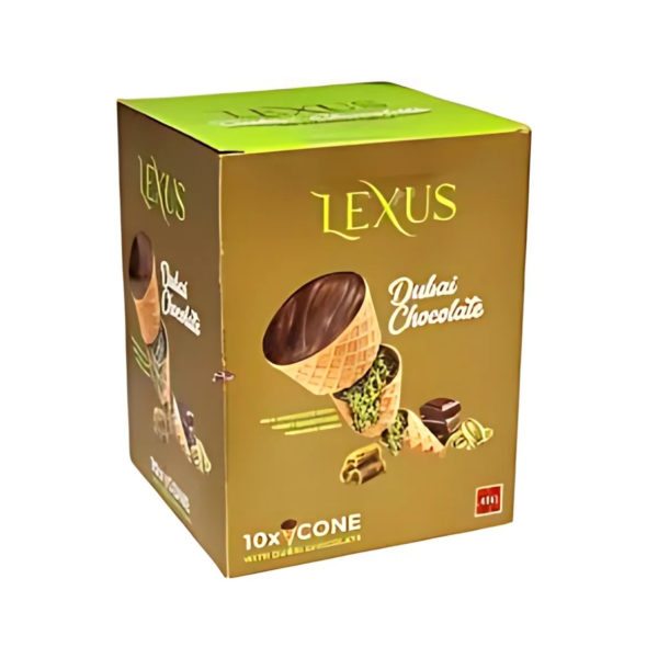 Lexus Dubai Chocolate Cones Chocolat Dubaï