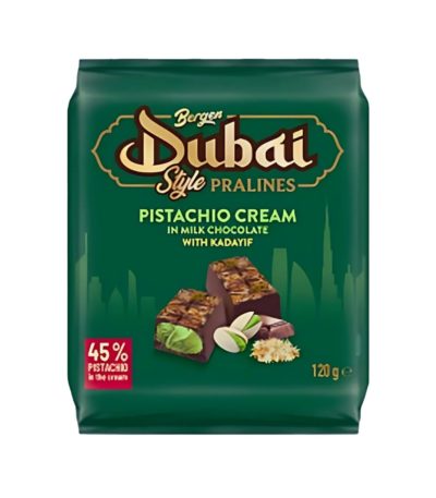 Dubai Style Pralines Pistachio Cream Chocolat Dubaï