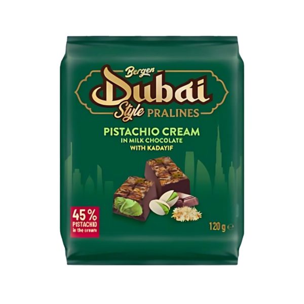 Dubai Style Pralines Pistachio Cream Chocolat Dubaï