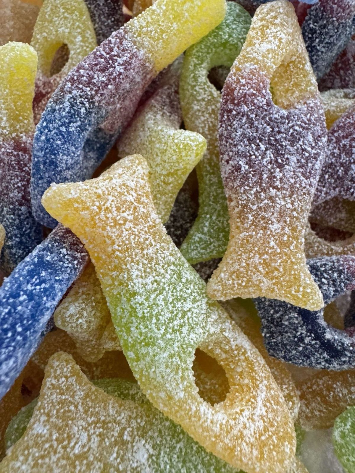 Bonbons Poissons acidulées Bonbons