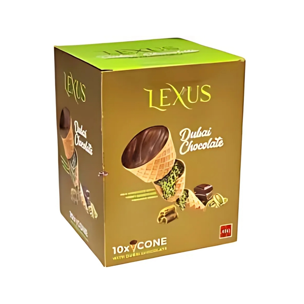 Lexus Dubai Chocolate Cones Chocolat Dubaï