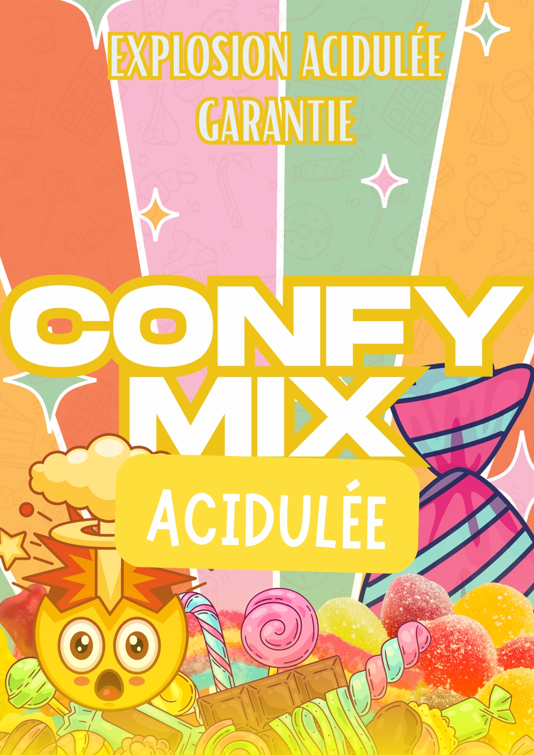 ConfyMix Acidulée – Mix Bonbons Bonbons