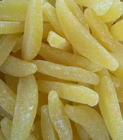 Bonbons Bananes acidulées Bonbons