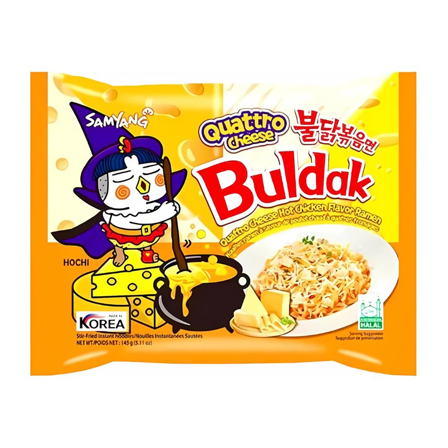 Buldak Quattro Cheese Asie